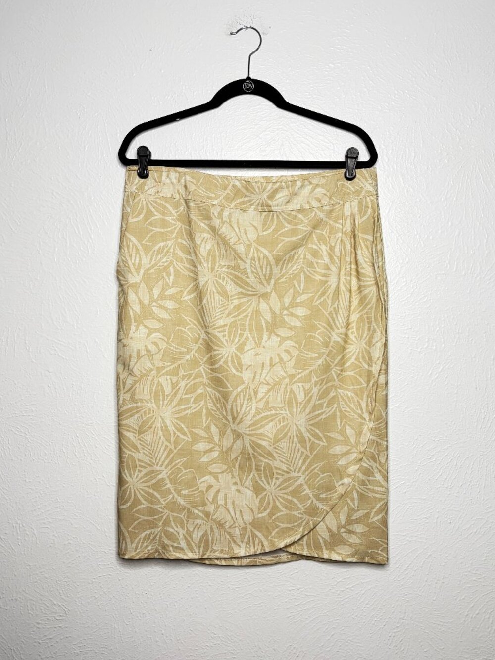 RipSkirt Aloha Sand Tropical Palm Print Women's Wrap Skirt Size Large